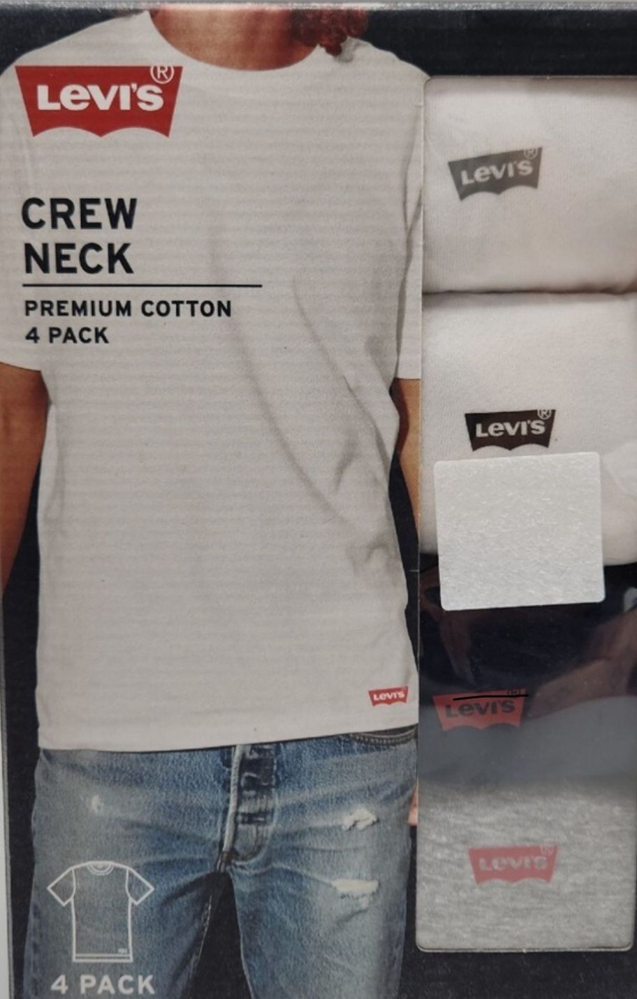 Levis Crew Neck Shirts Men Large