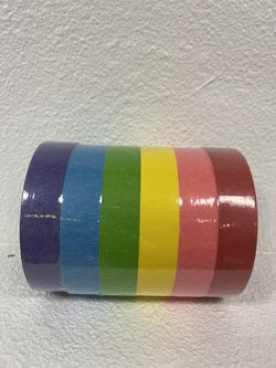 JONYEE Colored Masking Tape, Colored Painters Tape for Arts
