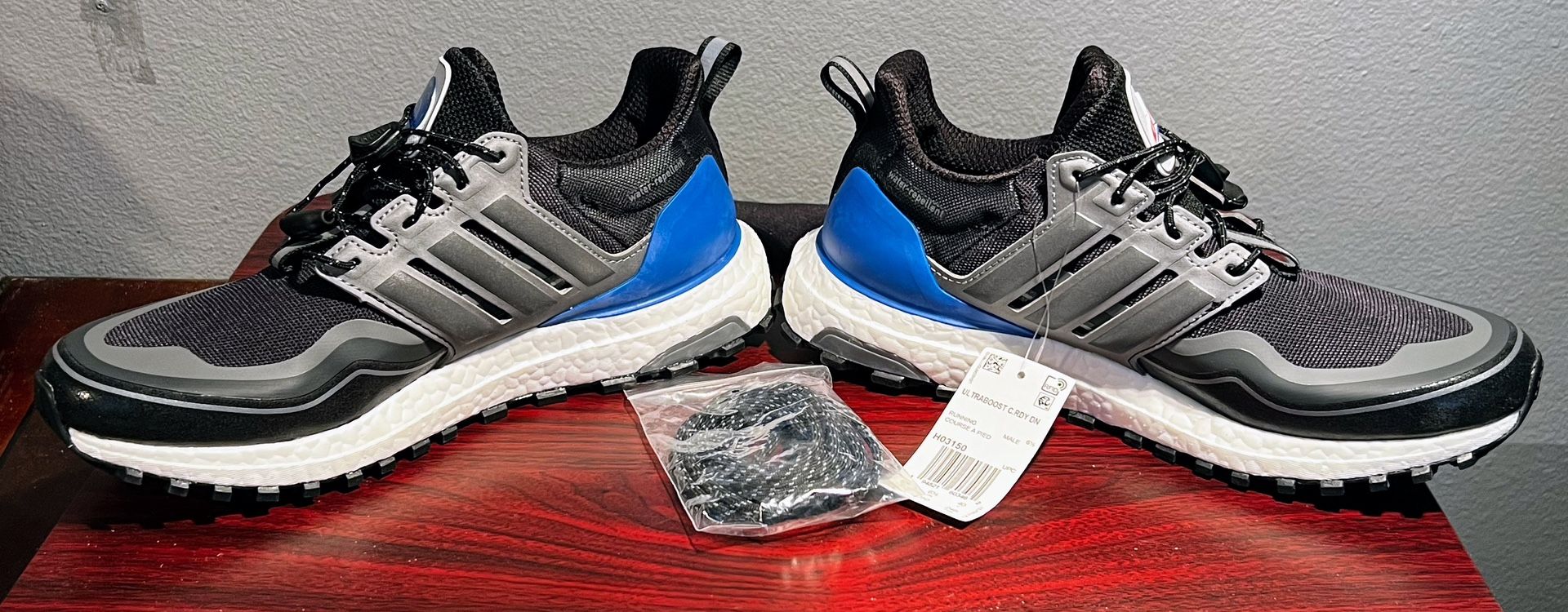 Adidas Ultraboost NASA C.RDY DNA BlackGrey running sneakers Men 8.5 W 9.5 HO3150 Adidas UltraBoost Cold.RDY DNA NASA | Mercari main image 2