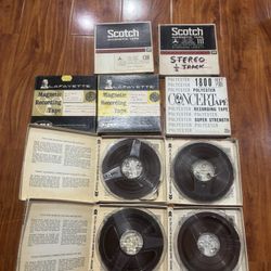 Reel To Reel Audio Tape 7”