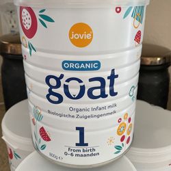 Jovie Goat Organic infant milk, the formula for your baby