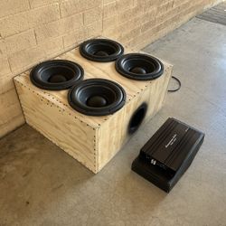 Mrmusicman Audio 2000RMS / 4-12 Bass Package - $699
