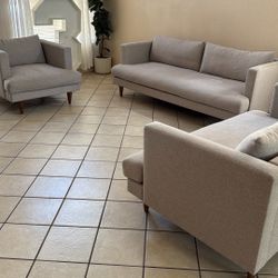 3 Piece Sofa Set