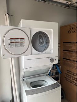 Whirlpool stackable washer and dryer