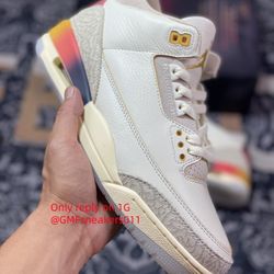 J. Balvin x Air Jordan 3 Retro 'Medellín Sunset'