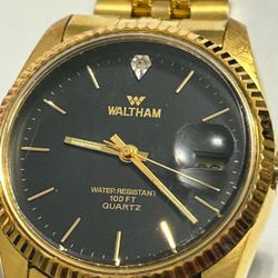 Vintage Black Dial Waltham