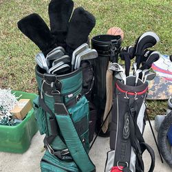 Women’s and men’s starter set of clubs