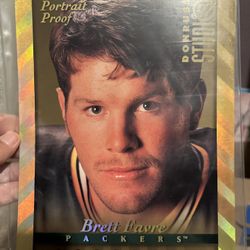 Brett Favre 10x12 1997 Donruss Trading Cards