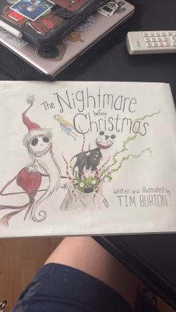 The Nightmare before Christmas book