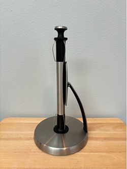 OXO Stainless Steel Standing Paper Towel Holder/ Countertop Kitchen Towel Holder