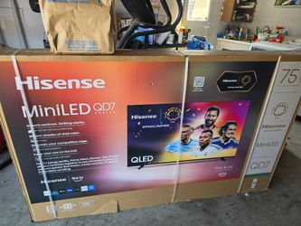 75in tv brand new