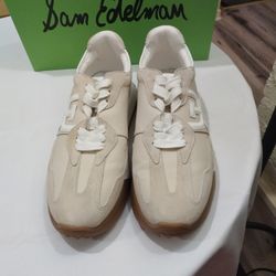 Langley Lace Up Sneaker. Size 9.5 By Sam EDELMAN
