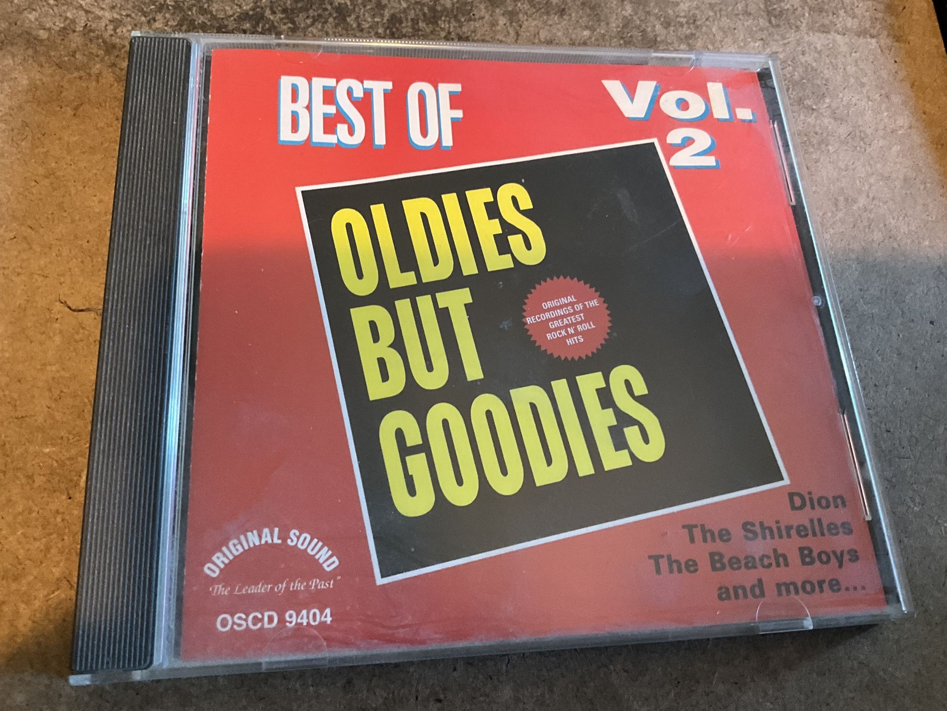 BEST OF OLDIES BUT GOODIES VOL 2 -  CD 1997 - 15 TRACKS -   $3