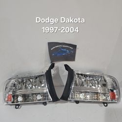 Dodge Dakota 1997-2004 Headlights 