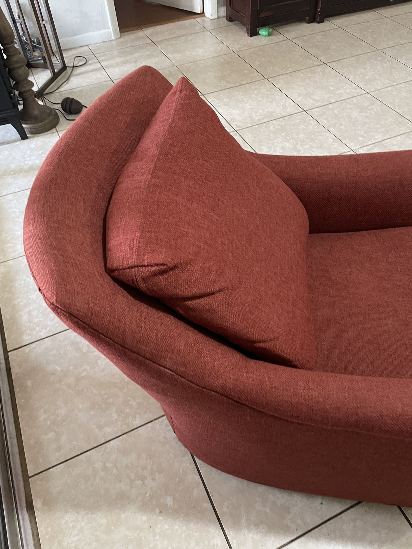 Red Fabric Chair