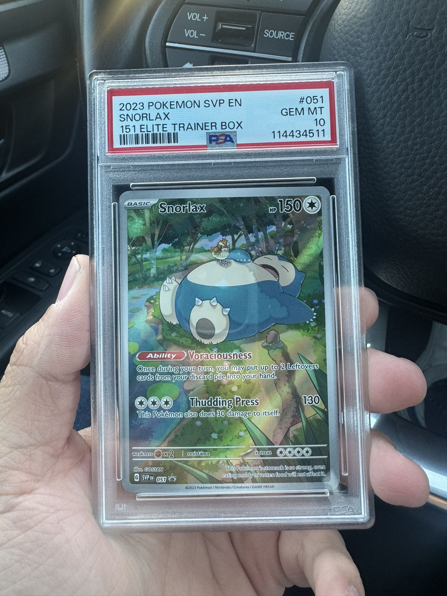 Snorlax Promo 151 Psa 10 
