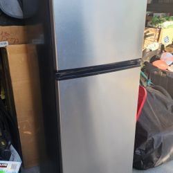 Super Nice Stainless Steel XL Mini Fridge LIKE NEW