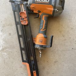 Ridgid 21 Degree Framing Nailer 