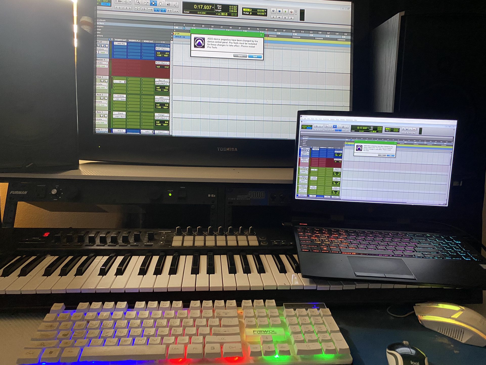 Full Recording studio setup 