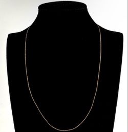 10kt gold chain necklace and 925 silver 24kt gold plated chain