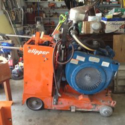 Clipper 64 Hp Clipper Concrete Saw