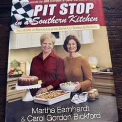 Hardcover Pit Stop in a Southern Kitchen Cookbook