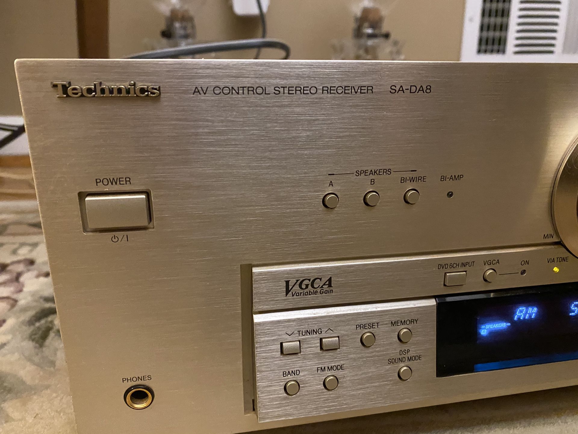 Technics SA-DA8 working stereo receiver