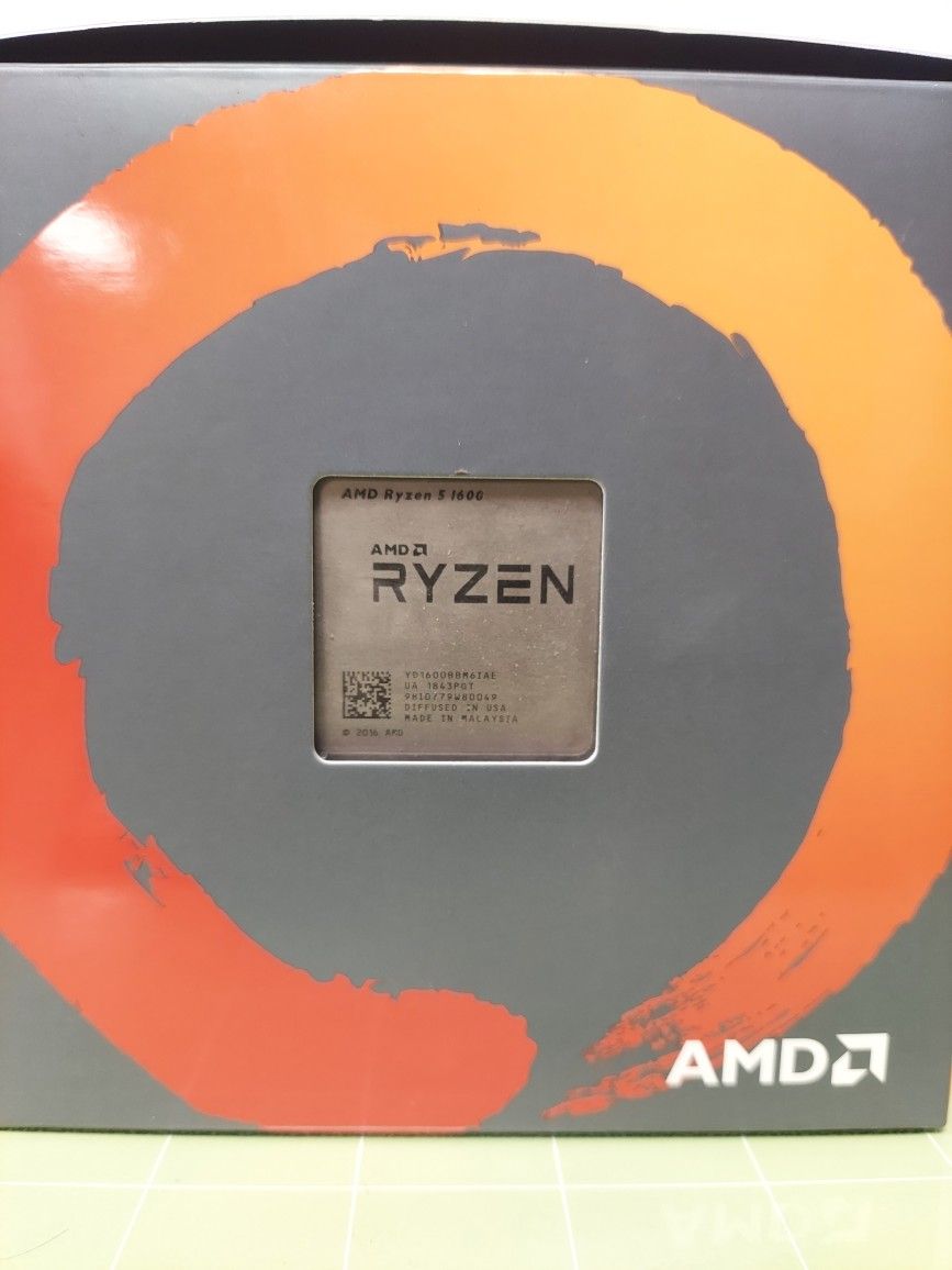 Used Ryzen 5 1600 CPU