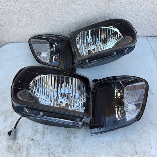 05-07 Toyota Sequoia 2004 And 2005 Tundra Headlights Luces Focos Micas Faros Faroles Headlamps