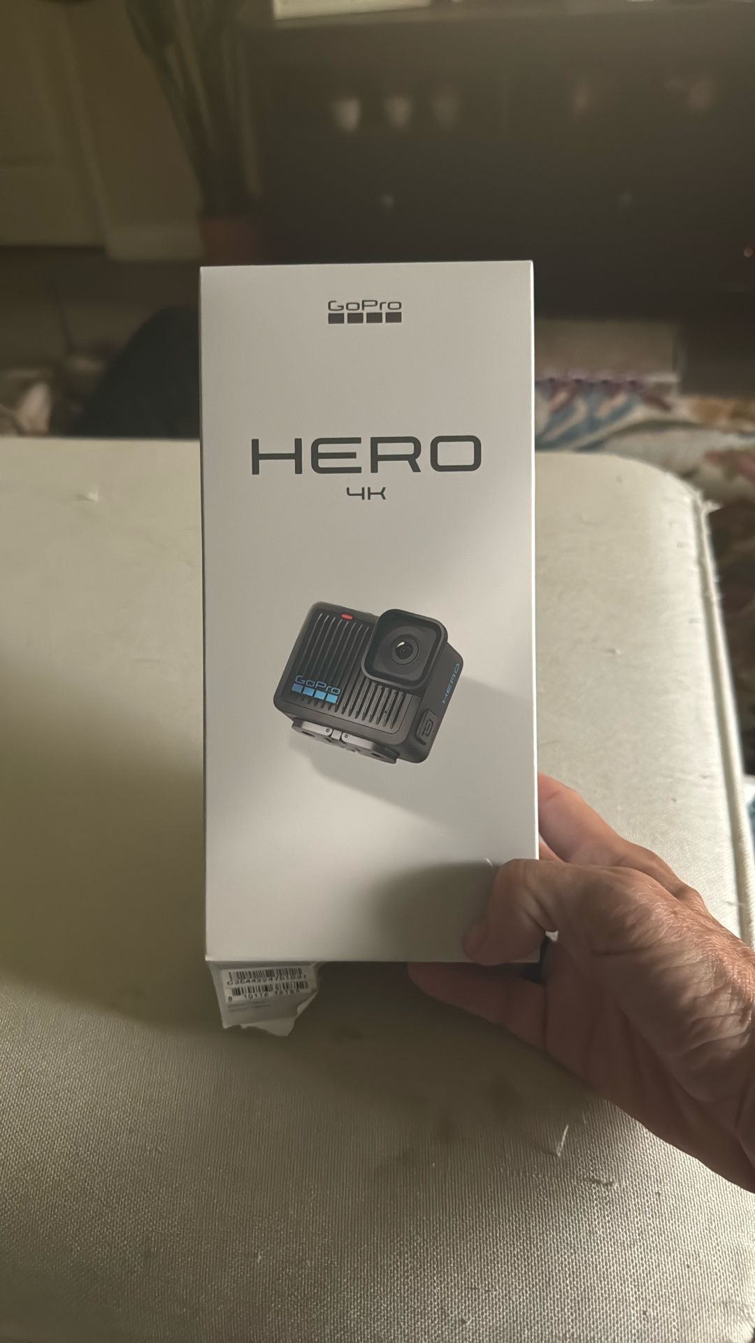 GoPro Hero - Compact Waterproof Action Camera with 4K Ultra HD Video, 12MP Photo, Touch Screen