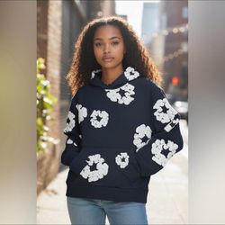 Denim Tears The Cotton Wreath Trending Hoodie Sweatshirt Men's Small/Women’s Medium