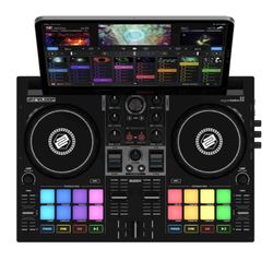 Reloop BUDDY Compact 2-Channel DJ Controller for iOS/iPAD, Android Mac and Pc