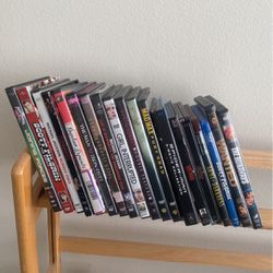 Collection Of Blu Ray And DVDs 