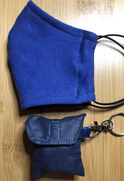 Face mask with mask case