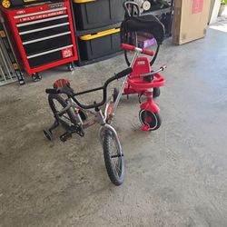 Kids Scooter And Bicycle 