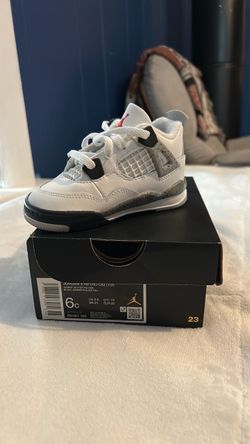 Jordan 4 Retro OG Toddler Size 6C