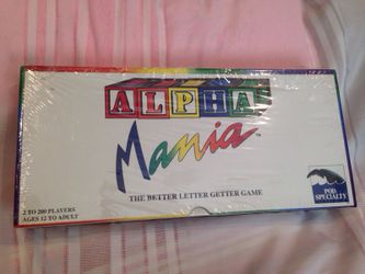 Alpha mania board game