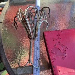 10 Large Treble Hooks