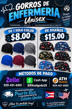 Venta de Sombrero de Enfermero