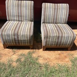2 Accent Chairs 