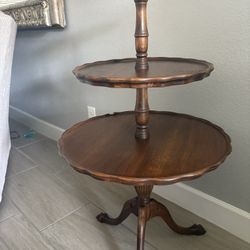 Antique 3 Level Table 