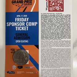 Grand Prix Of Long Beach Friday Tickets 