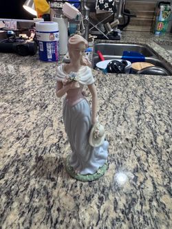 Avon 2002 Porcelain Lady Figurine – 9” Tall