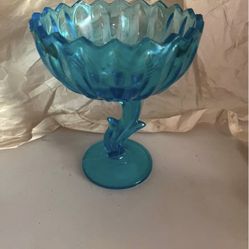 Vintage Tulip Candy Dish