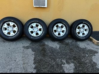 4 Toyota rims