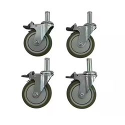 HDX 5 in. Heavy Duty Industrial Stem Casters (4-Pack)=Z11-927