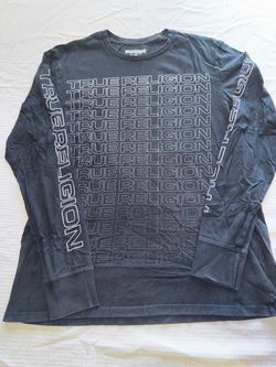 True Religion Long Sleeve Graphic Shirt