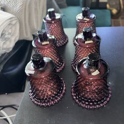 Vintage Made In Japan Hobnail Votive