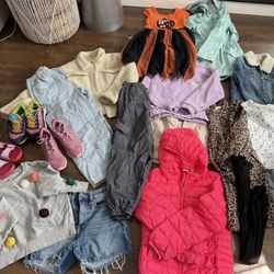 Girl Clothes 8/10 Shoes 2-3 