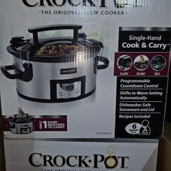 6 Quart Crockpot Model SCCPVC600EC-S